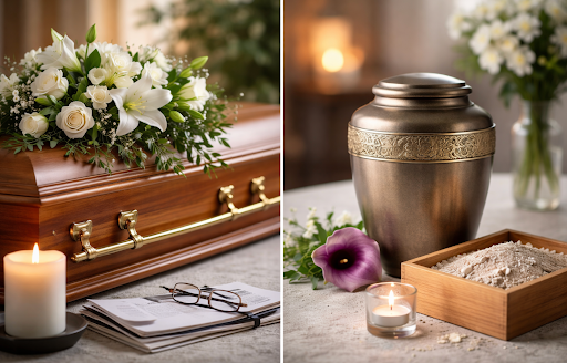 Enterrement ou crémation : comment faire le bon choix ?